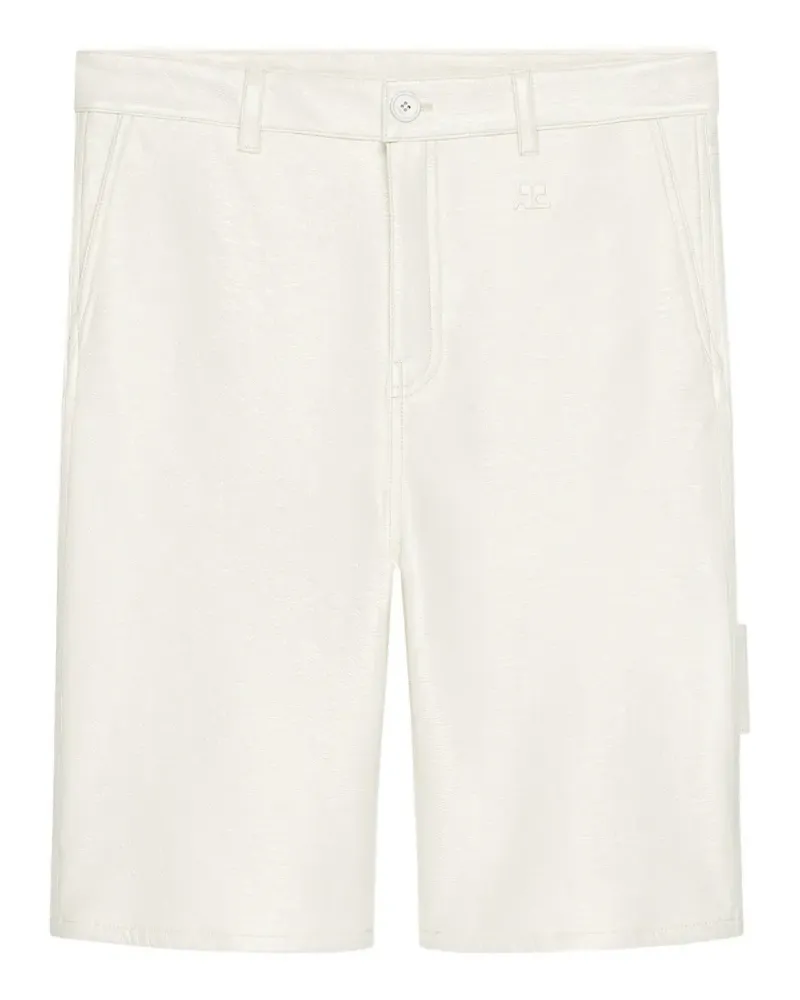 Courrèges Hammer Shorts - Weiß Weiß