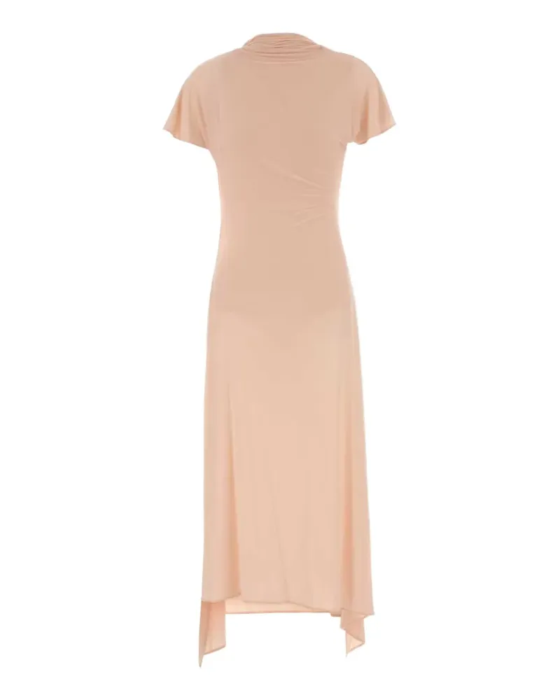 Magda Butrym scarf-detail midi dress - Rosa Rosa