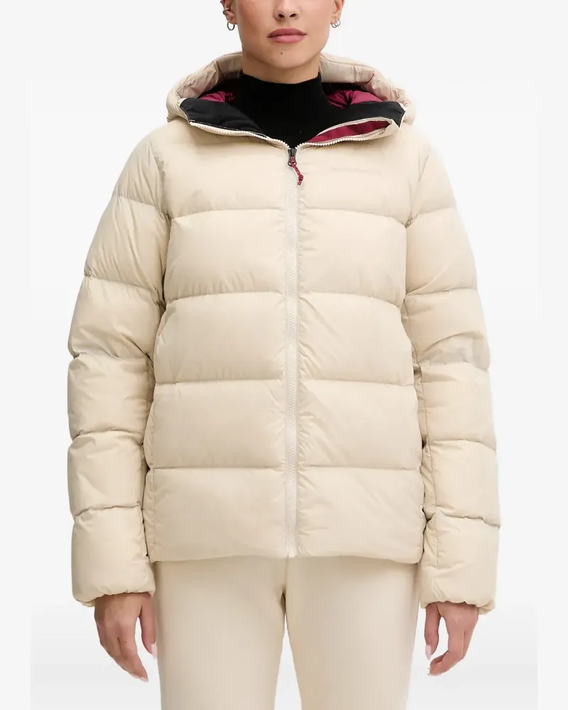 Peak Performance hooded puffer jacket - Nude Nude