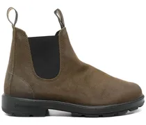 Chelsea-Boots aus Wildleder - Braun