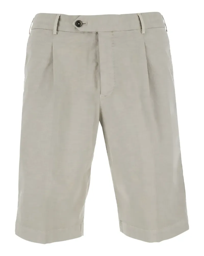 PT TORINO pleated bermuda shorts - Nude Nude