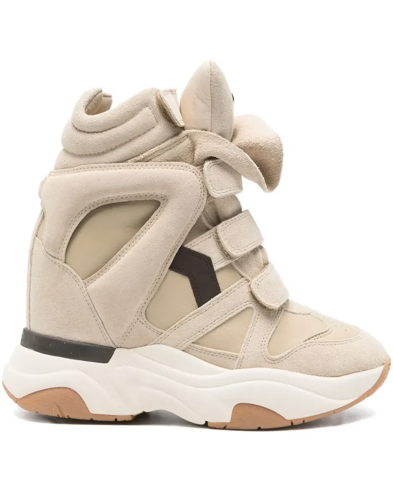 Isabel Marant Sneakers mit Wedge-Sohle - Nude Nude