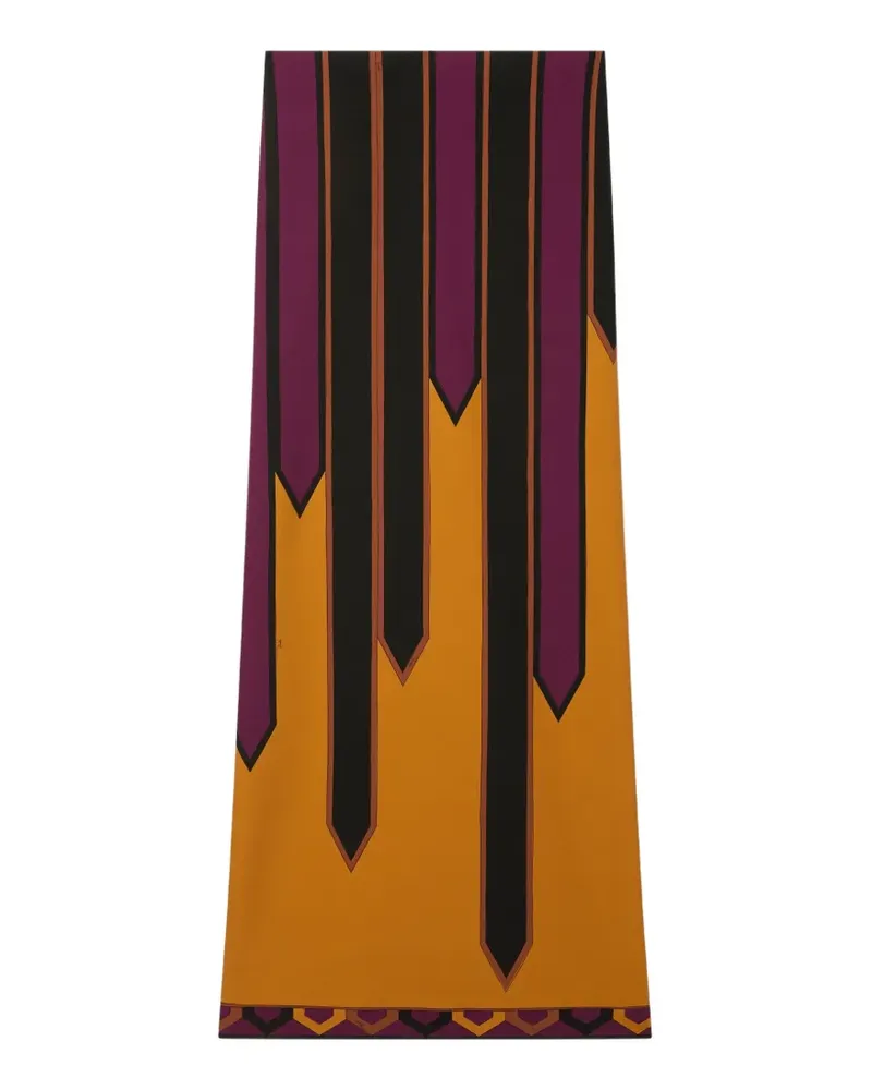 Emilio Pucci Nastrirock mit Print - Orange Orange