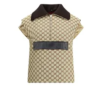 T-Shirt aus GG Canvas - Nude