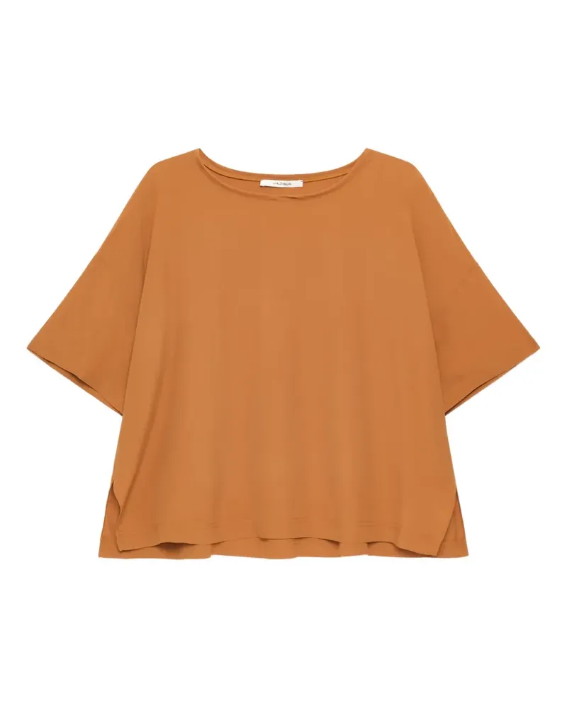 Maliparmi fluid crepe T-shirt - Braun Braun