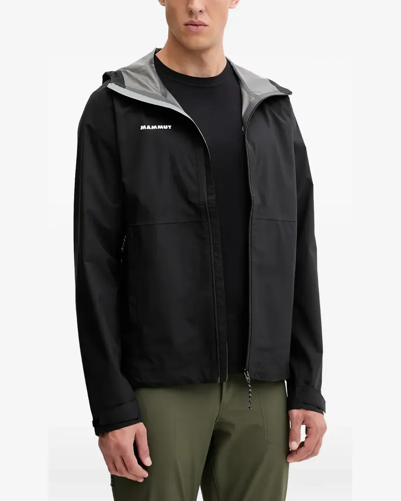 Mammut Linard logo-print performance jacket - Schwarz Schwarz