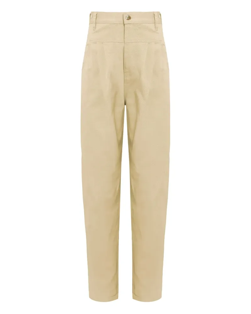 Amapô Hose mit Falten - Nude Nude
