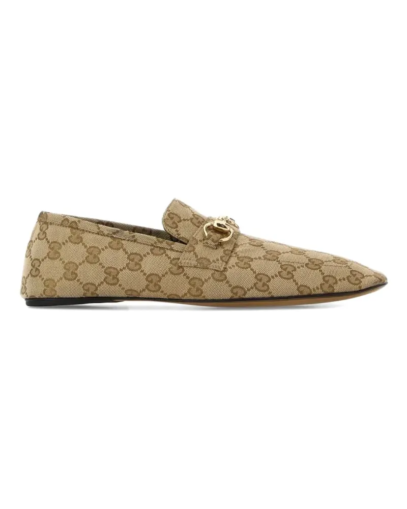 Gucci Loafer mit Horsebit-Detail - Nude Nude