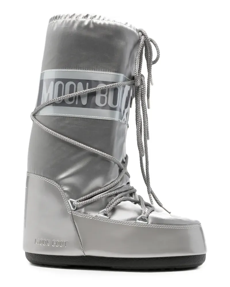 Moon Boot Icon Glance Stiefel - Silber Silber