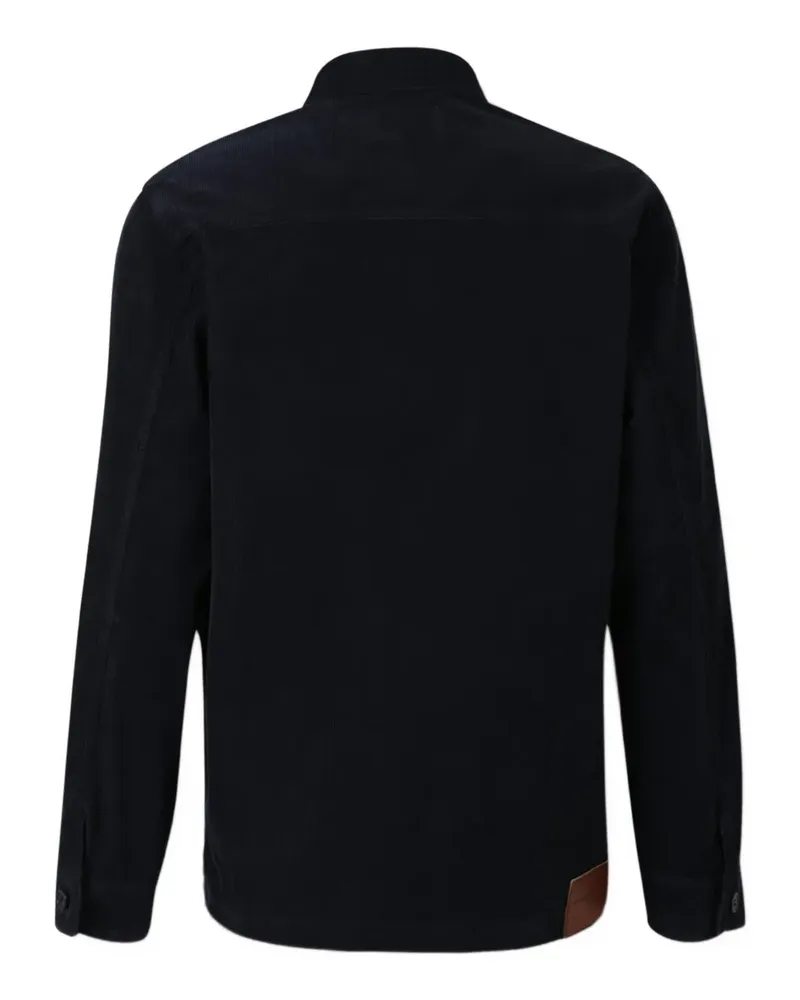Officine Generale Jacke aus Cord - Blau Blau