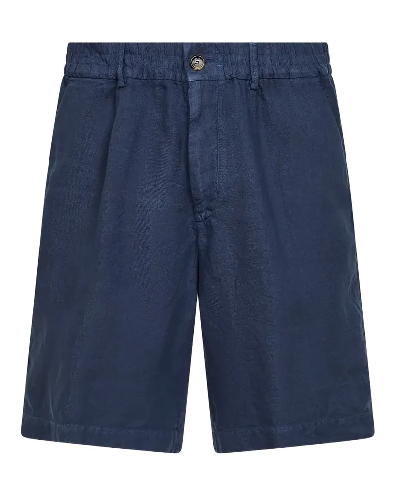 Brunello Cucinelli button denim shorts - Blau Blau