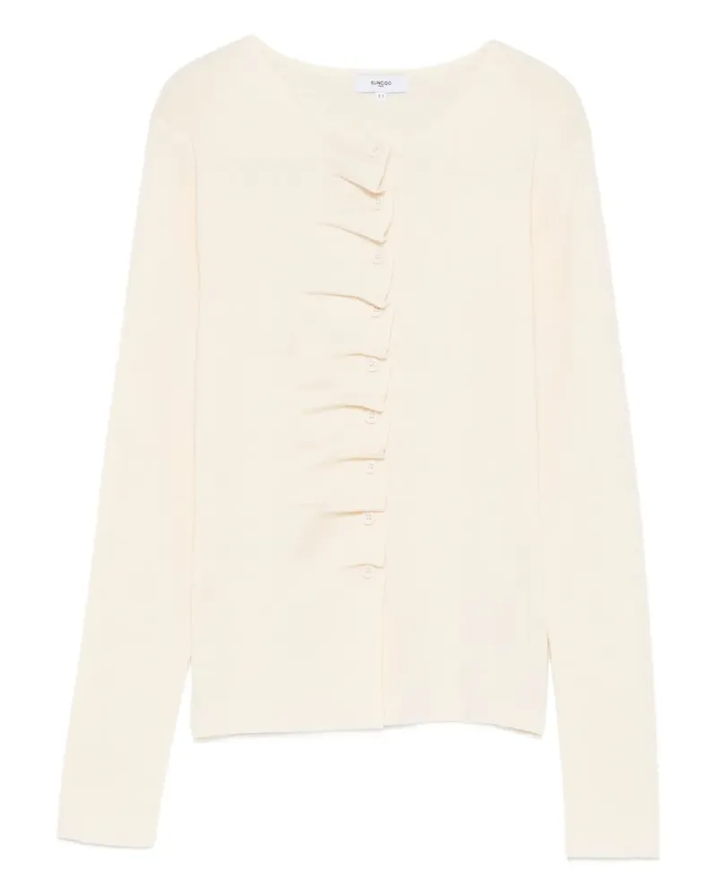 Suncoo Gamira button-up cardigan - Nude Nude