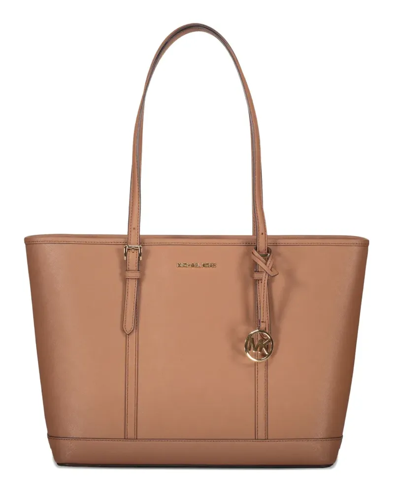 Michael Kors Jet Set Tote Bag mit Reißverschluss - Braun Braun