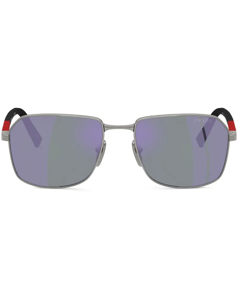 Prada Linea Rossa Sonnenbrille - Silber Silber