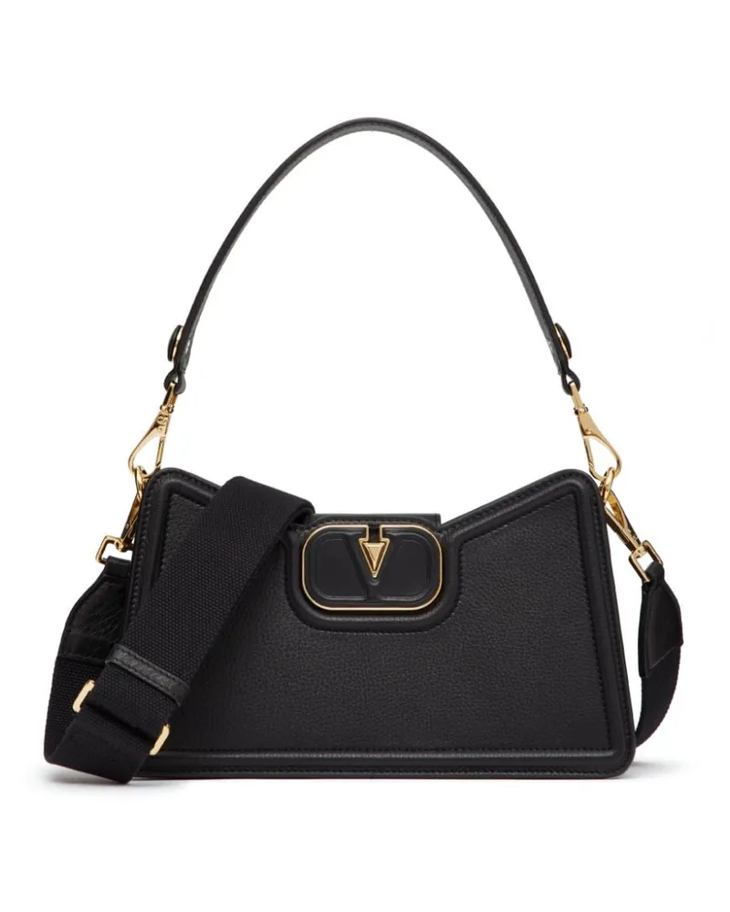Valentino Garavani VLogo Schultertasche - Schwarz Schwarz