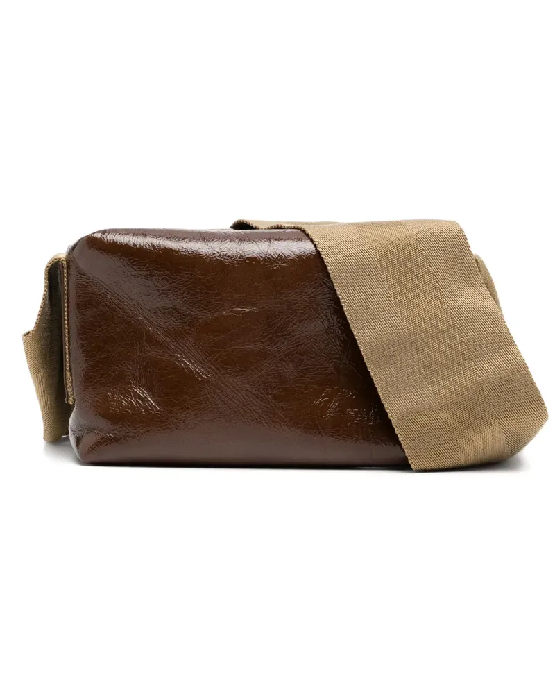 Uma Wang Kleine Schultertasche - Braun Braun