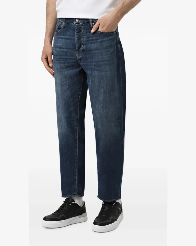 Armani Exchange Ausgeblichene Jeans - Blau Blau