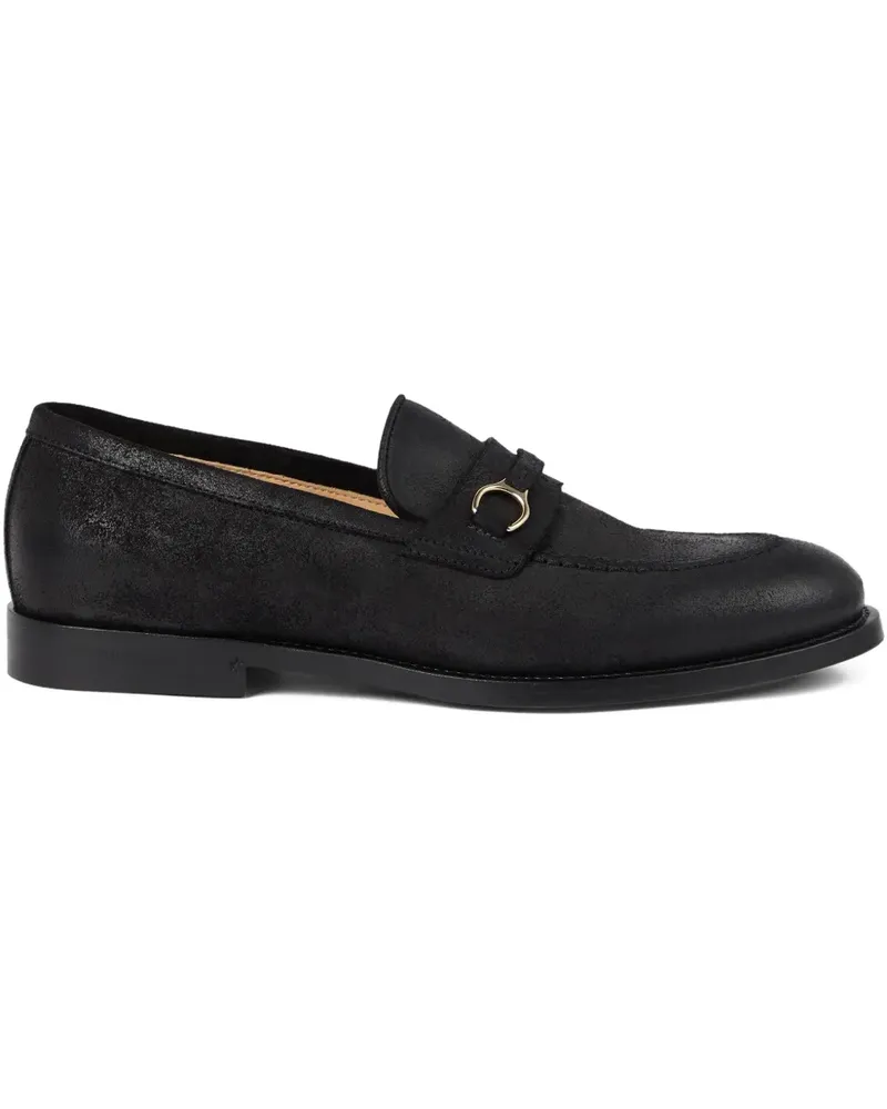Brunello Cucinelli Klassische Penny-Loafer - Schwarz Schwarz
