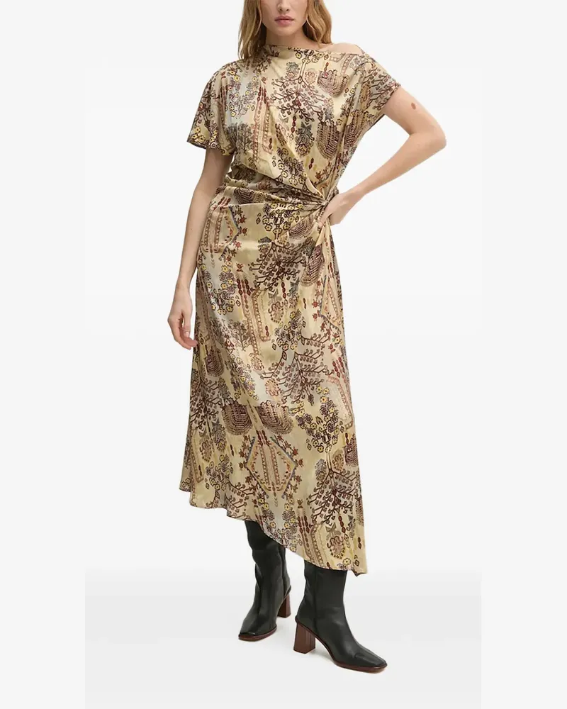 Hoss Intropia Asymmetrisches Kleid - Nude Nude