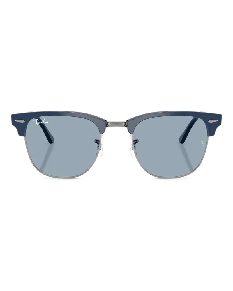 Ray Ban Clubmaster Brille mit Brauensteg - Blau Blau