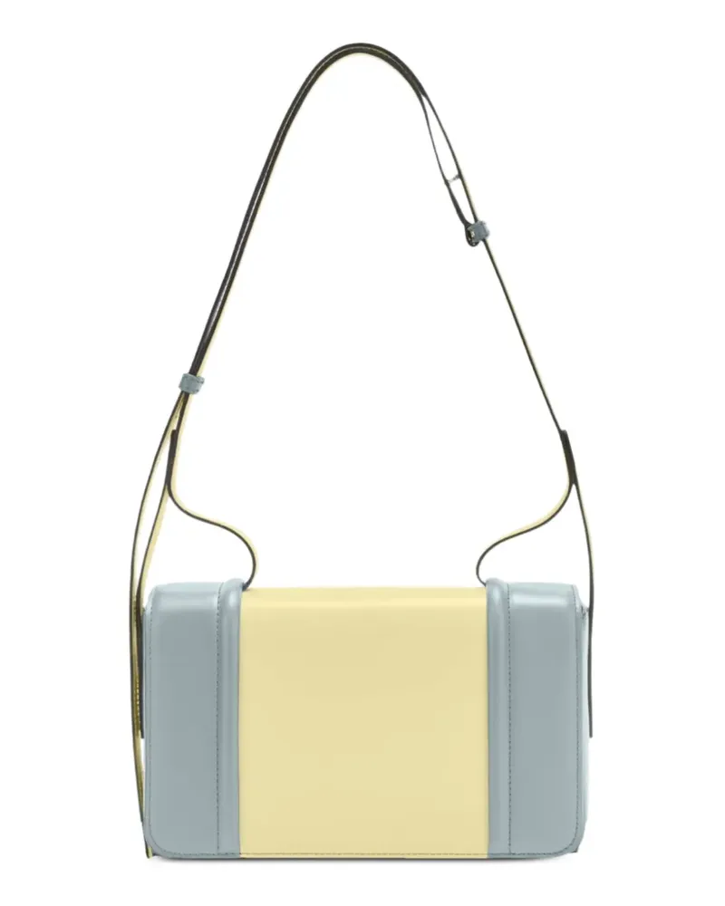 Furla Schultertasche in Colour-Block-Optik - Gelb Gelb