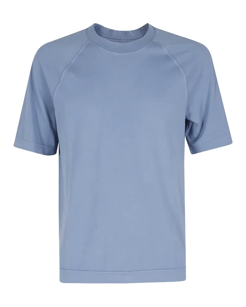 CIRCOLO 1901 ribbed crew-neck T-shirt - Blau Blau