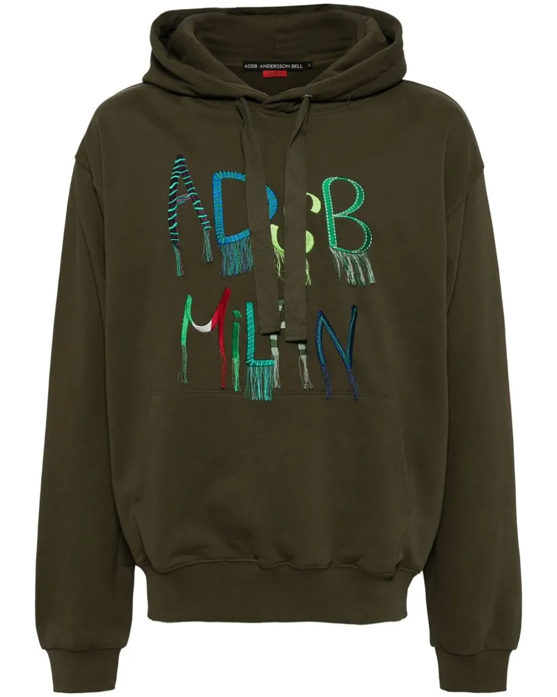 Andersson Bell Bestickter Hoodie - Grün Grün