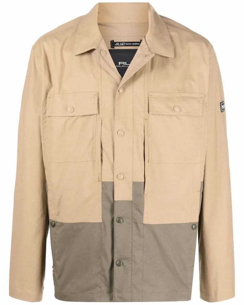 Ralph Lauren S-Lined Utility-Jacke - Nude Nude