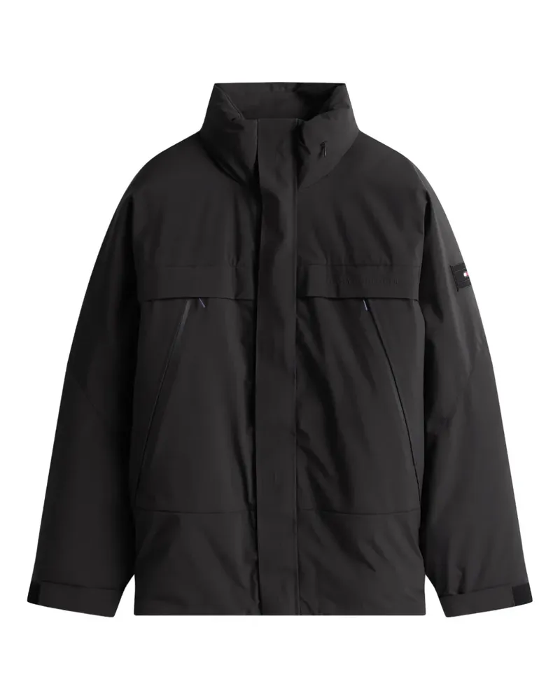 Tommy Hilfiger Leichte Jacke mit Reißverschlusstaschen - Schwarz Schwarz