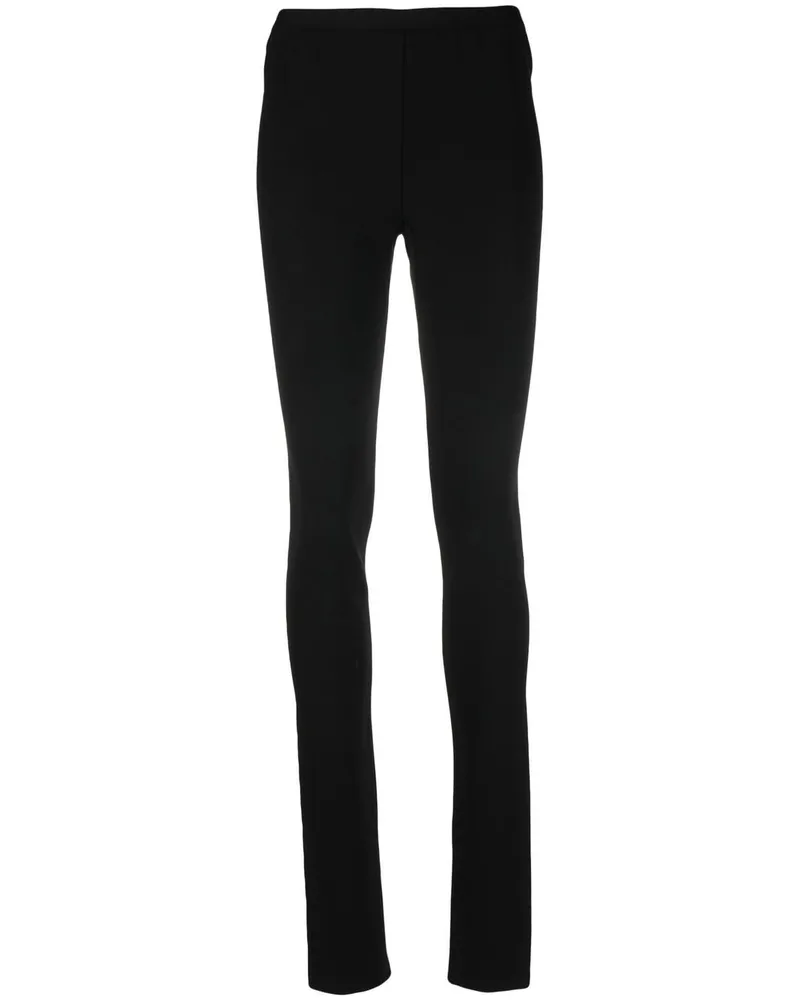 Rick Owens Lilies Amber Leggings aus Strickjersey - Schwarz Schwarz