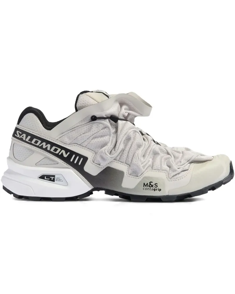 Salomon Speedcross 3 Sneakers mit gerafftem Einsatz - Weiß Weiß