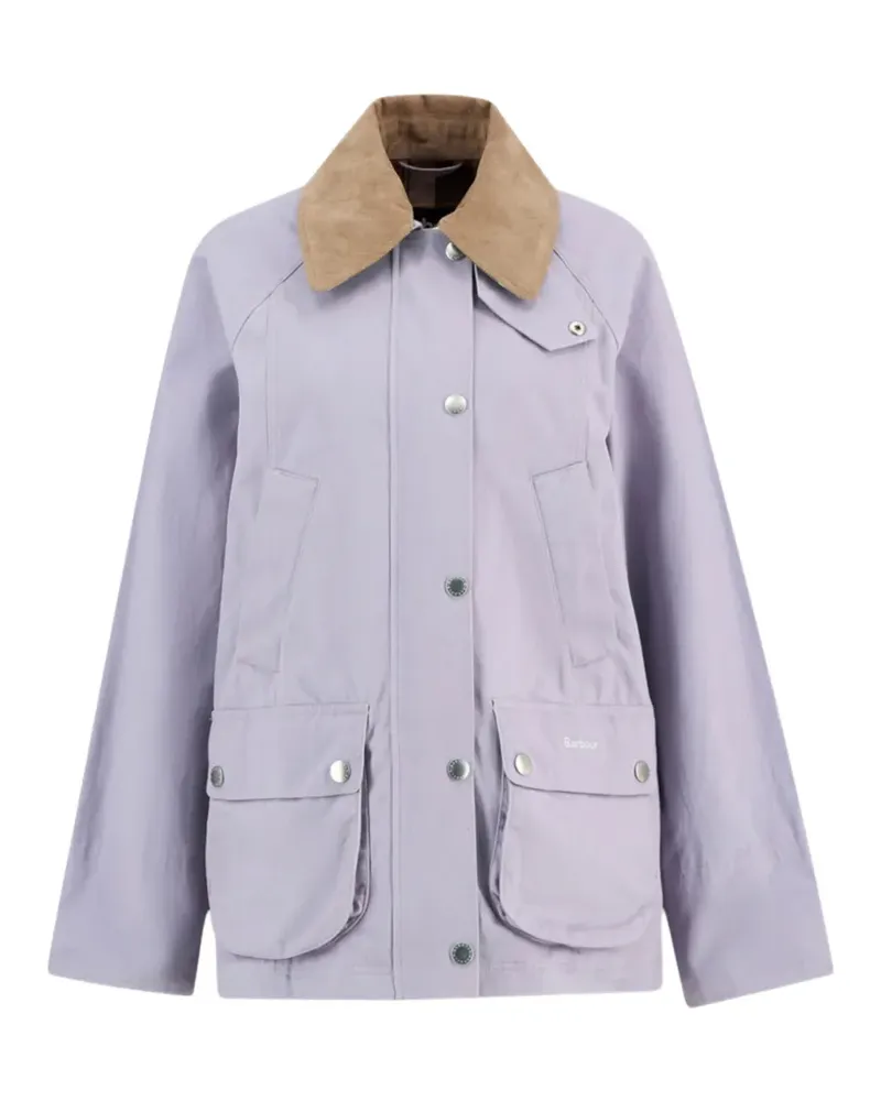Barbour Beadnell corduroy-collar jacket - Violett Violett