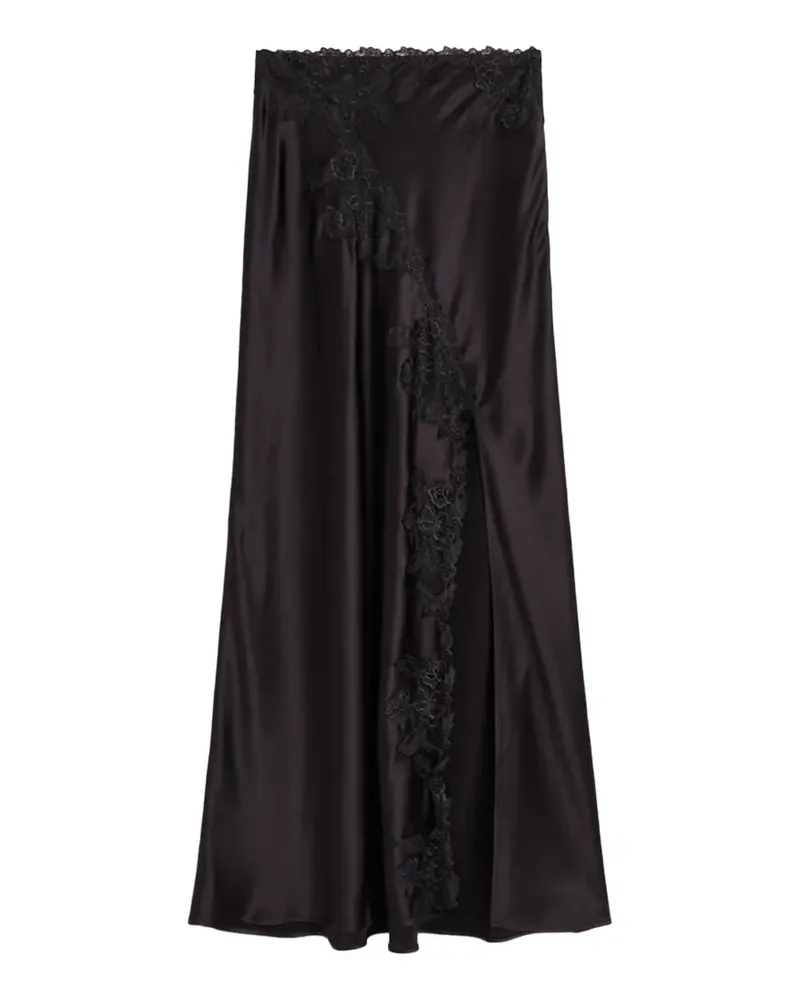 By Malene Birger Erika Spitzenrock - Schwarz Schwarz
