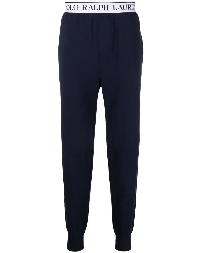 Ralph Lauren Pyjama-Hose mit Logo-Bund - Blau Blau