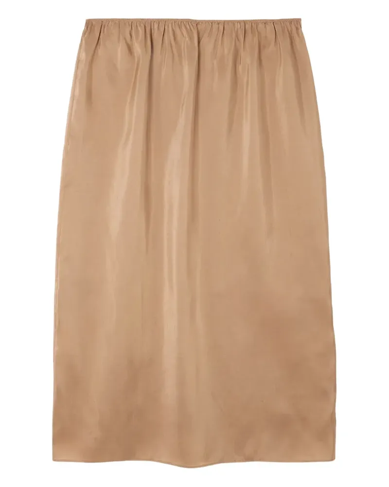 Carven Rock aus Seide - Nude Nude