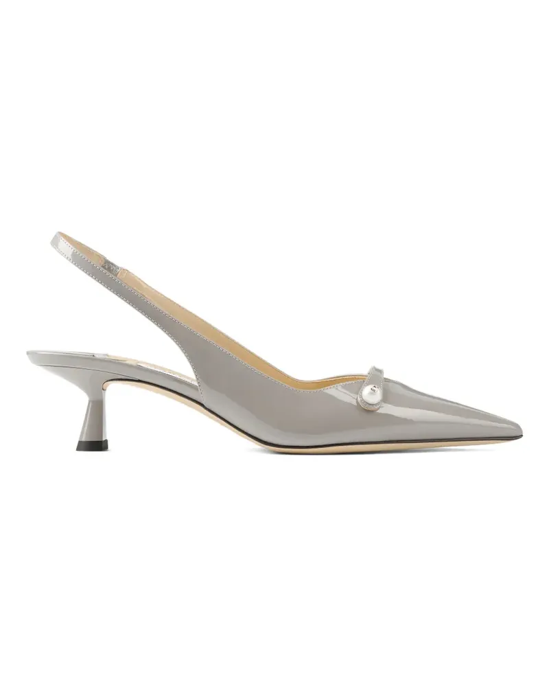 Jimmy Choo Spitze Amita Pumps mit Perlen - Grau Grau