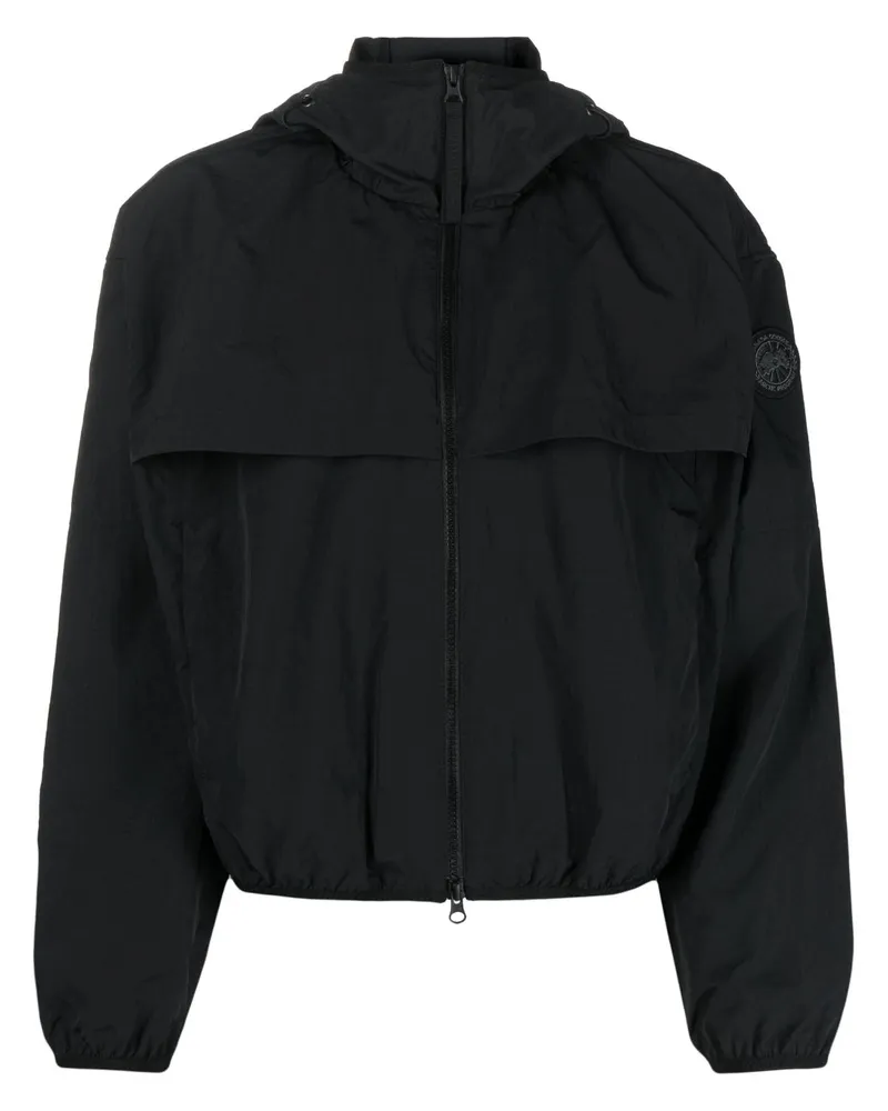 Canada Goose Sinclair Wind Kapuzenjacke - Schwarz Schwarz