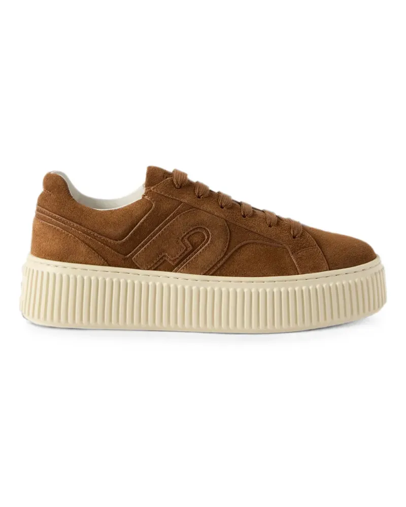 Furla Sky suede sneakers - Braun Braun