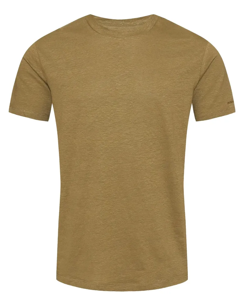 Orlebar Brown T-Shirt aus Leinen - Grün Grün