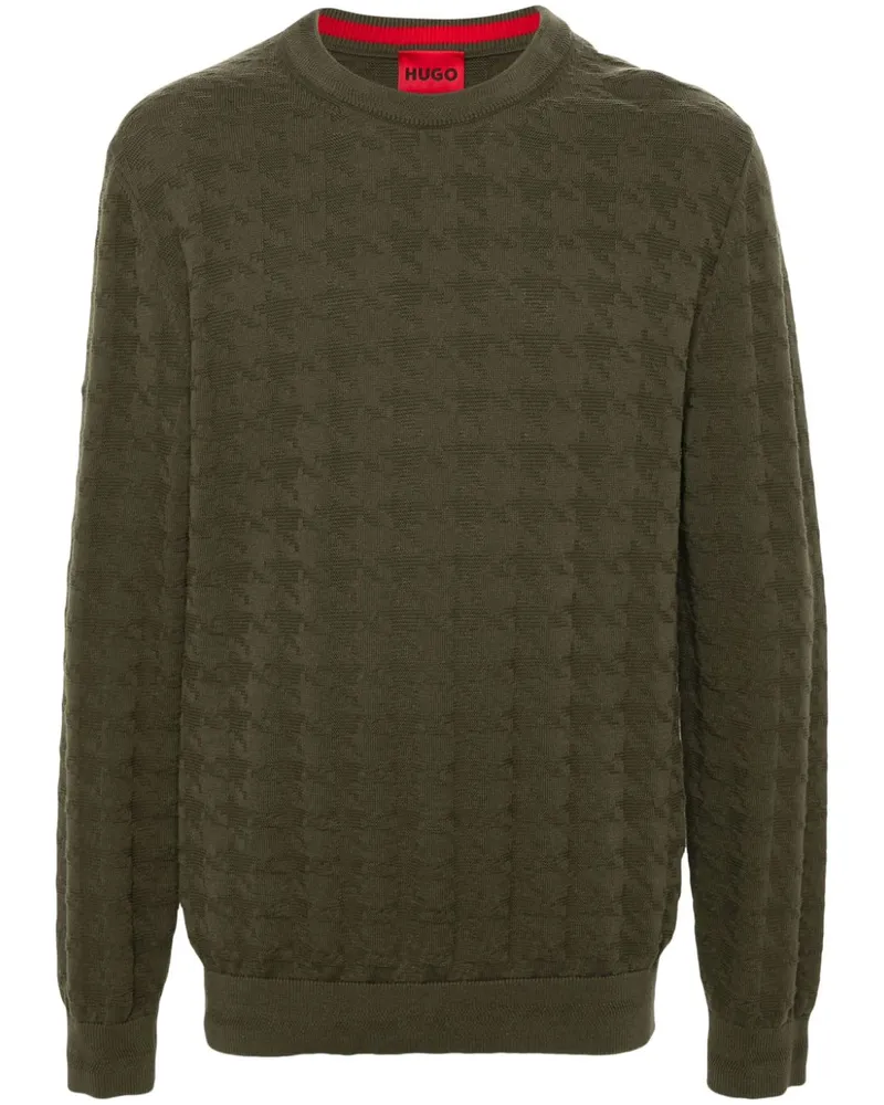 HUGO BOSS Pullover aus Bio-Baumwolle - Grün Grün