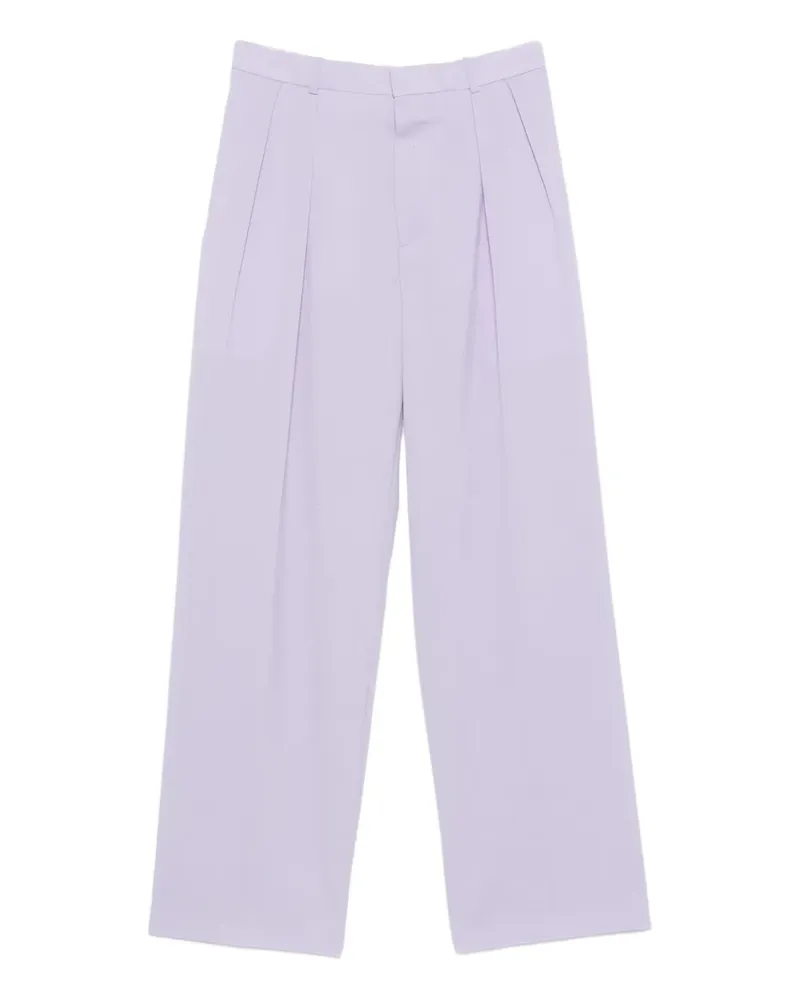 WARDROBE.NYC pleated trousers - Violett Violett