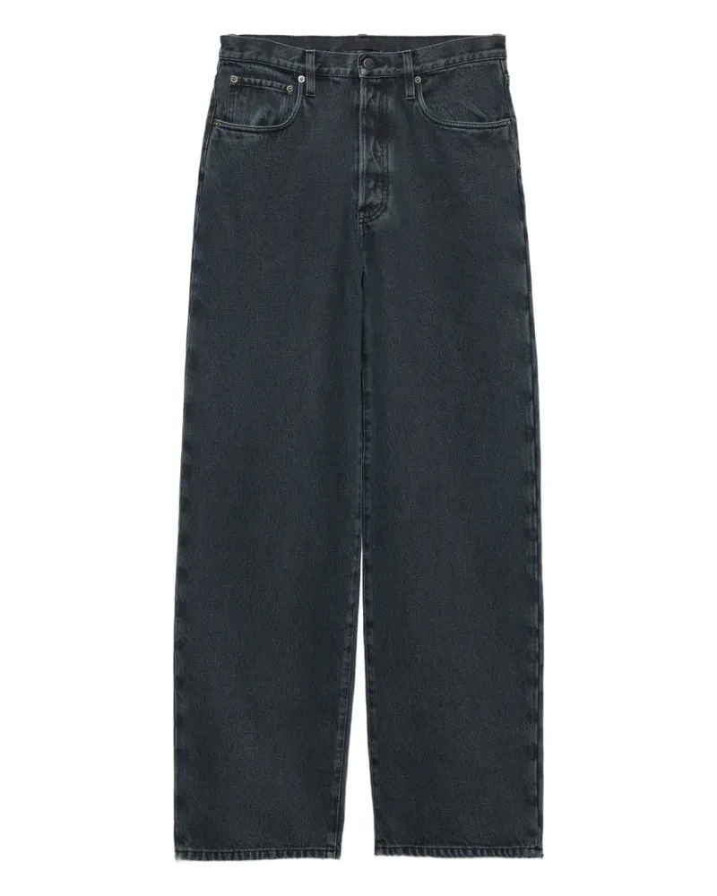 Prada Jean im Five-Pocket-Design - Schwarz Schwarz