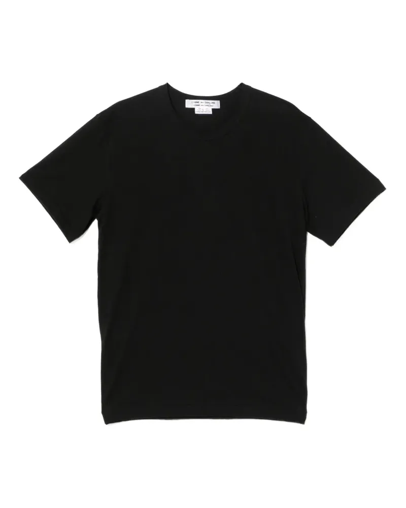 Comme des Garçons Klassisches T-Shirt - Schwarz Schwarz