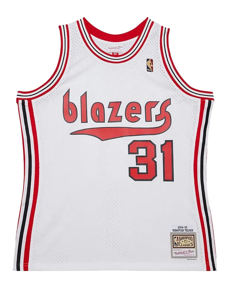 Mitchell & Ness x NBA Portland Trail Blazers Sebastian Telfair tank top - Weiß Weiß