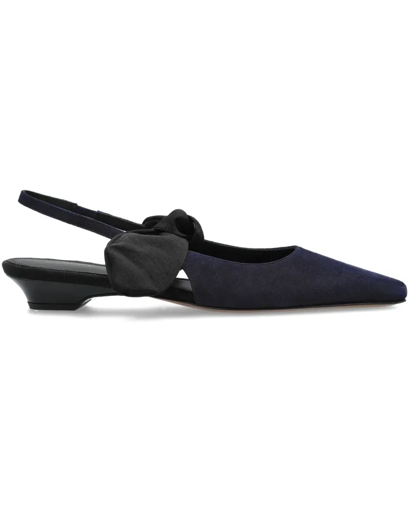 NEOUS bow slingback trainers - Blau Blau