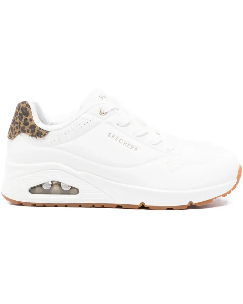 Skechers leopard-print sneakers - Weiß Weiß
