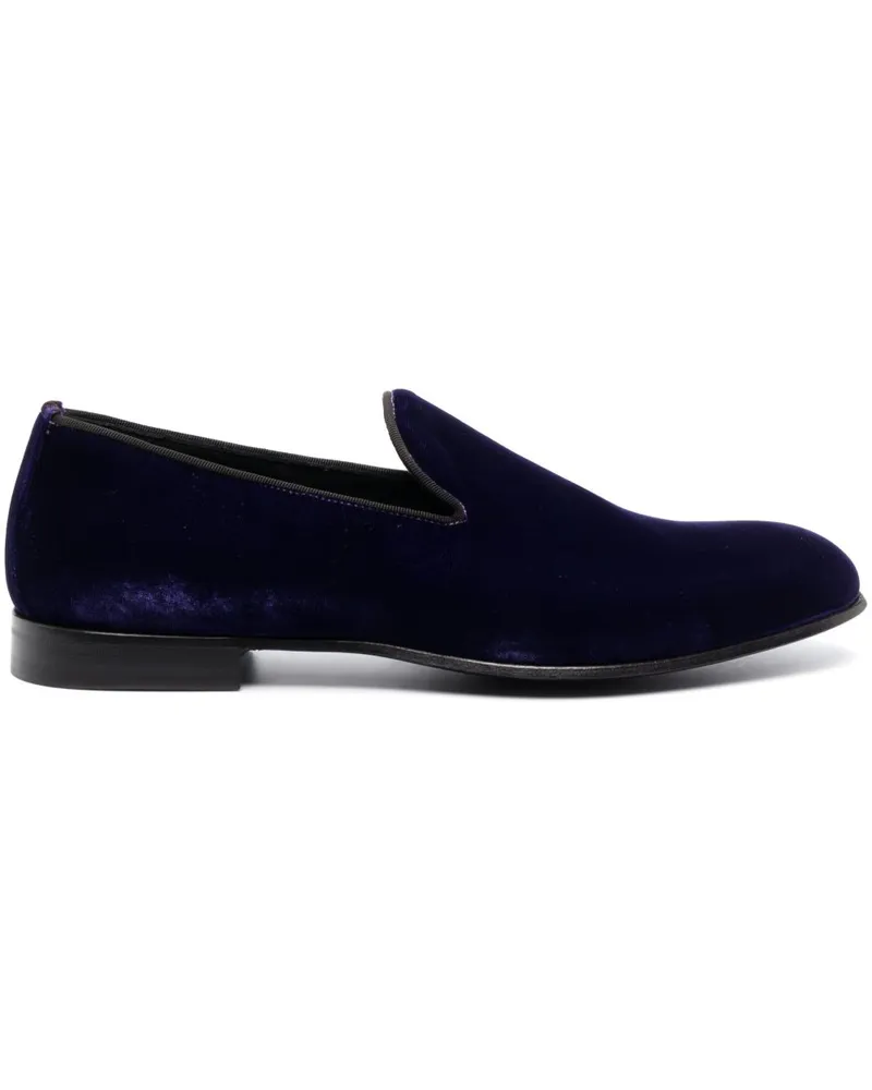 D4.0 Fodera Loafer aus Samt - Violett Violett