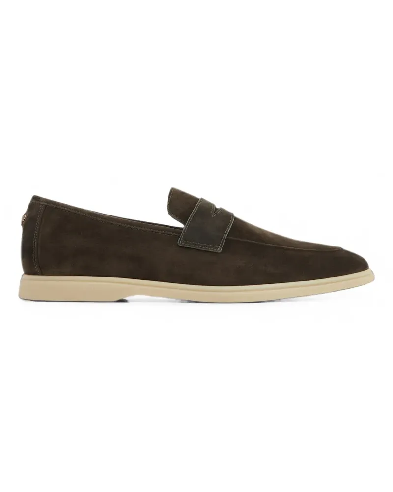 Bougeotte Loisir Gomme suede loafers - Braun Braun