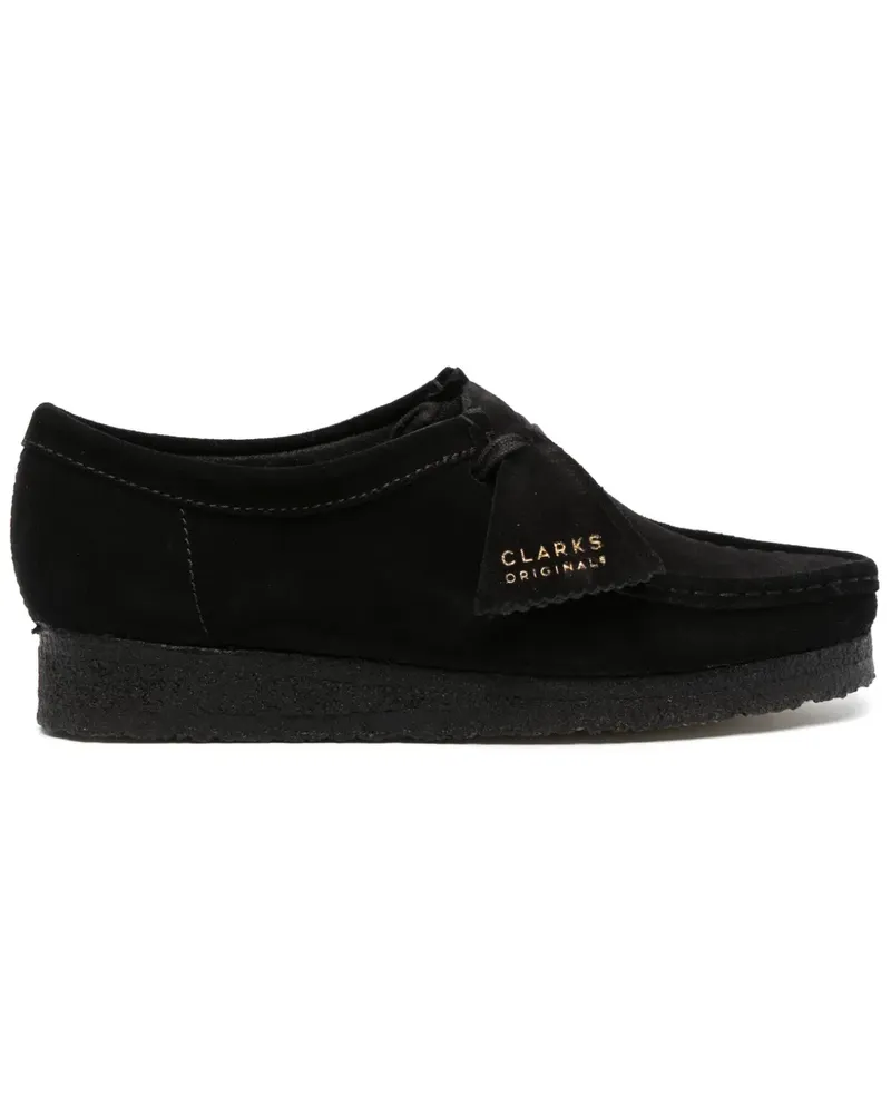 Clarks Wallabee Schuhe - Schwarz Schwarz
