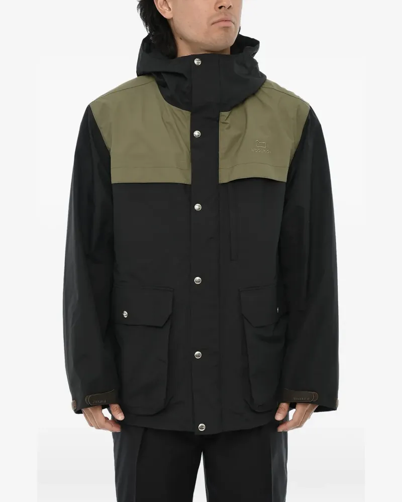 Woolrich Freedom hooded parka - Schwarz Schwarz